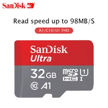 Двойной флеш-накопитель SanDisk Ultra High Скорость слот для карт памяти флеш-карты памяти TF 32 Гб 98 МБ/с. microSDHC/micro SDXC UHS-I