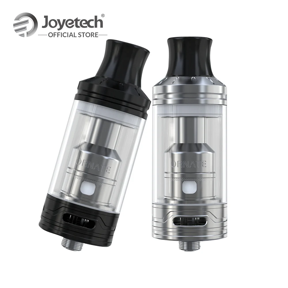 

Original Joyetech Ornate Atomizer in 6ml Capacity With 0.15ohm MGS SS316L/MGS Triple Coil Electronic Cigarette