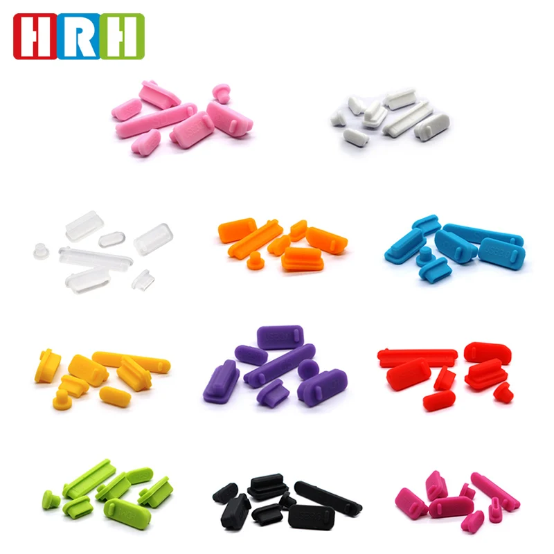 HRH Silicone Anti Dust Plug Cover Protective Stopper dust plug laptop dustproof usb Computer Accessories For Xiaomi Laptop