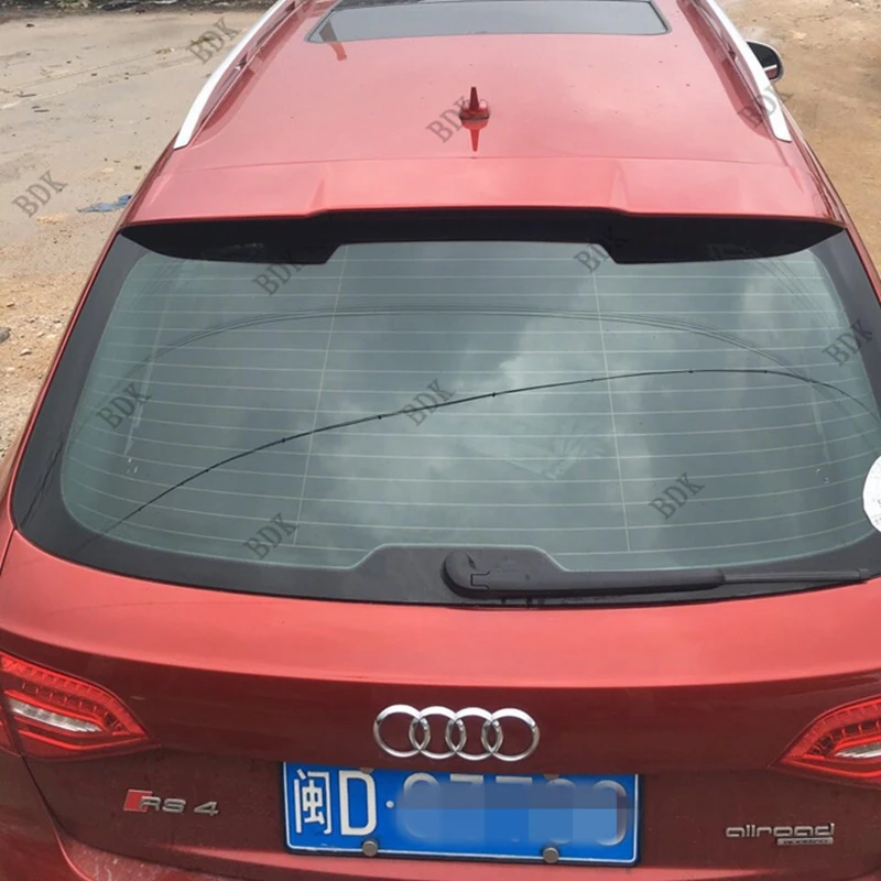 

Car Accessories PU Roof Spoiler Fit For 2009-2013 A4 allroad B8 Avent RS4 Design Style Roof Spoiler Wing