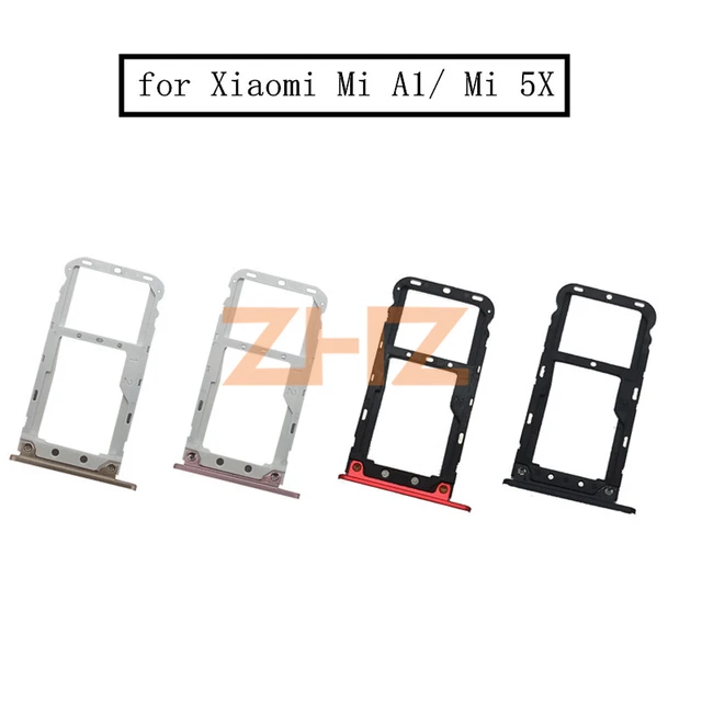 prima Montón de Ceder For Xiaomi Mi A1 Mi 5x Card Tray Holder Nano Sim Card Micro Sd Card Slot  Adapter Replacement Repair Spare Parts Mia1 Mi5x - Mobile Phone Flex Cables  - AliExpress