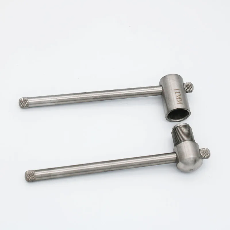 Нержавеющая сталь наконечники кия для игры в снукер наконечник лапки для кия пуш-ап инструмент для 11 мм или 14 мм