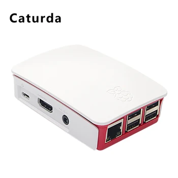 

Raspberry Pi 3 ABS Case White and Red Plastic Box Shell suitable for Raspberry Pi 3B+ 3B Pi 3 B Plus Enclosure