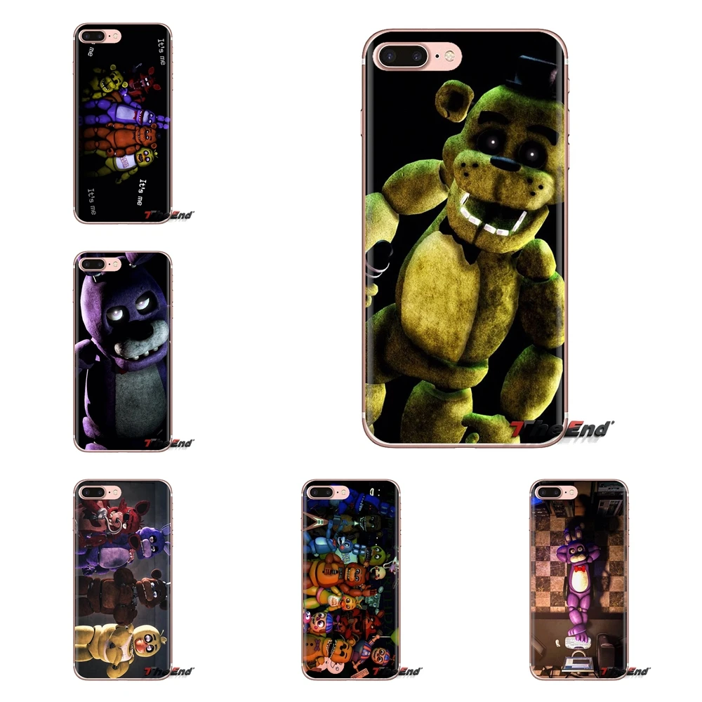 

For Huawei Mate Honor 4C 5C 5X 6X 7 7A 7C 8 9 10 8C 8X 20 Lite Pro Soft Transparent Shell Covers sfm fnaf animatronics Anime Art