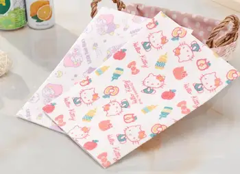 

5 Pcs Cartoon Home Kitchen Twin Stars Table Absorbent Dish Spoon Fork Mat