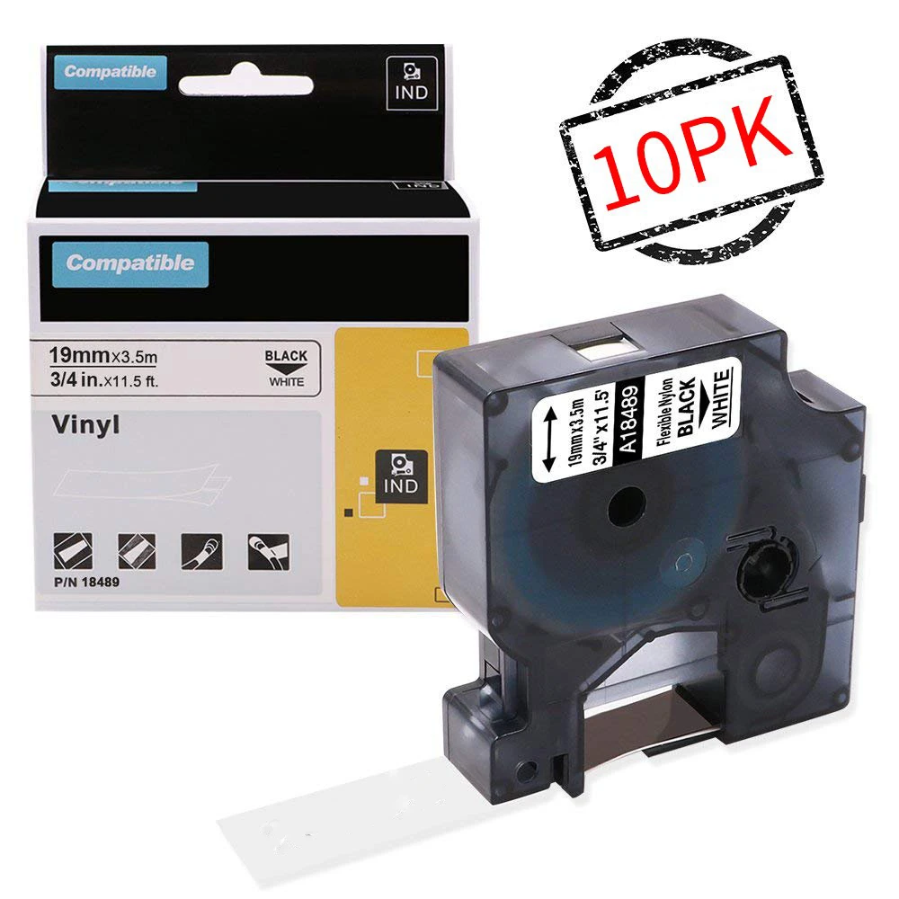 dymo laminated labels