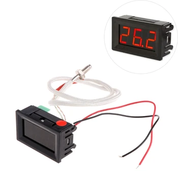 

1Pc XH-B310 Digital Thermometer 12V Temperature Meter K-type M6 Thermocouple Tester W315
