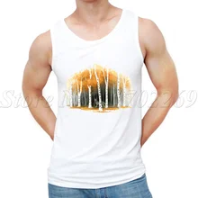 Новые летние мужские Индивидуальные Модные безрукавки дизайн осень Волк мультфильм печатных мужской повседневный жилет