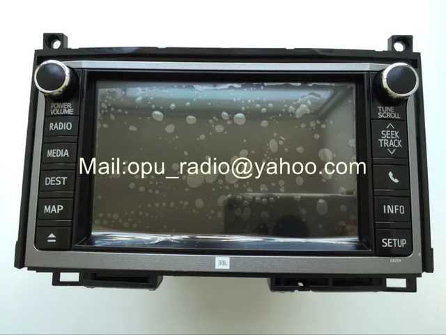 Original radio Fujitsu 86107 0T040 13800 1890C101 E8054 for 2012 2013