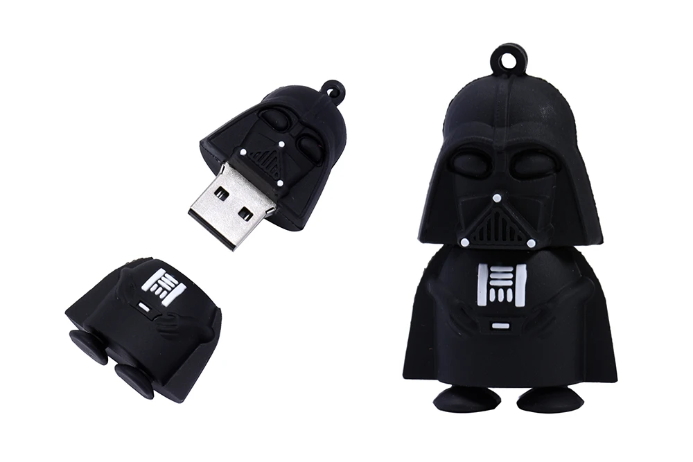 JASTER милый Звездные войны USB флеш-накопитель USB 2,0 флеш-накопитель Миньоны карта памяти Флешка 4 ГБ 8 ГБ 16 ГБ 32 ГБ 64 ГБ подарок