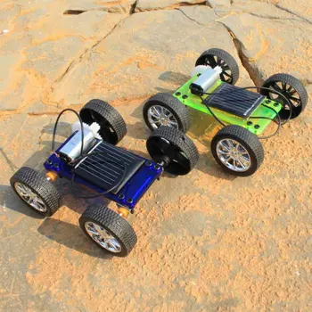 

DIY Solar car Mini Solar Powered car Toy educational toys car assembly model 10 pcs