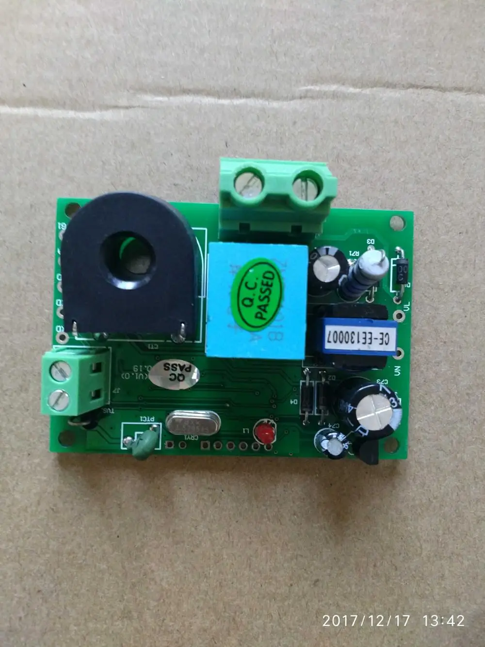 

50A AC voltage, current, power and power frequency acquisition module with RS485 electric parameter measurement module.
