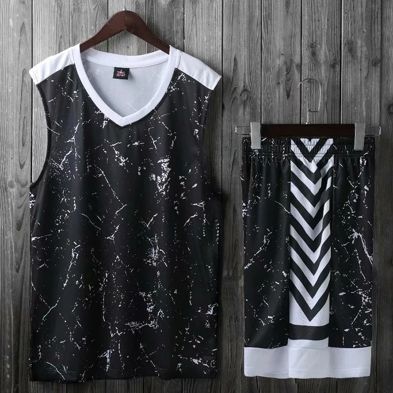 Men Basketball Jerseys Sets Cheap Adult Team Uniforms Sports Kit Clothes Customized Basketball