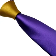 LAMMULIN мужские галстуки дизайн золотой Узел контрастный Фиолетовый два тона микрофибры шейный платок, тонкий галстук 6 см Gravats Corbatas Cravat