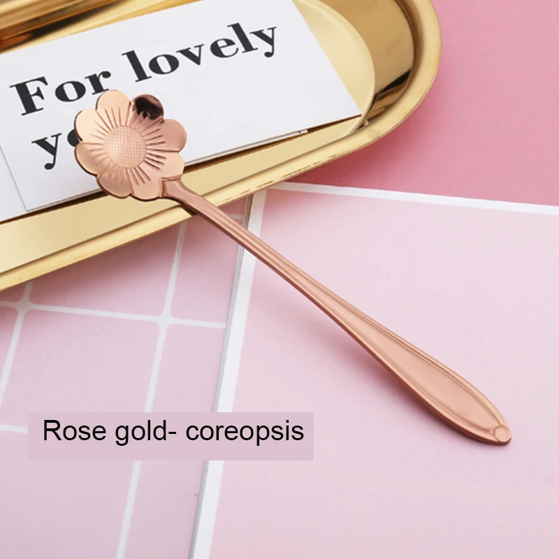 Rose gold-coreopsis