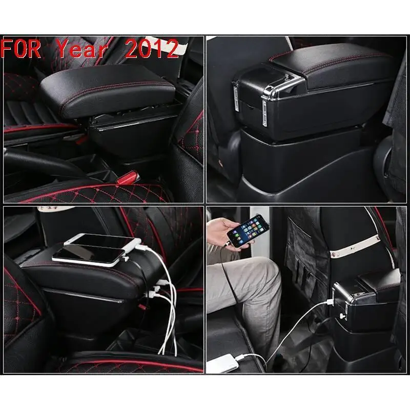 MODEL C Decoration Car-styling Car Arm Rest Modified Modification Styling Accessory Upgraded Armrest Box 12 FOR Volkswagen Santana - Название цвета: MODEL C