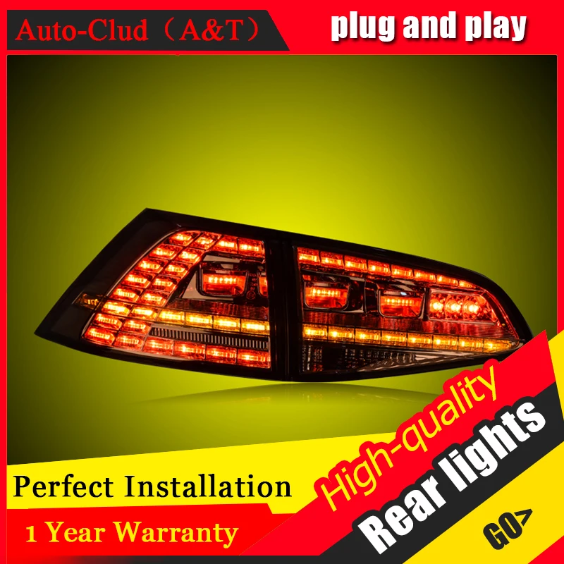 

Car Styling LED Tail Lamp For VW GOLF 7 Tail Lights 2012-2016 For GOLF 7 Rear Light DRL+Turn Signal+Brake+Reverse LED light