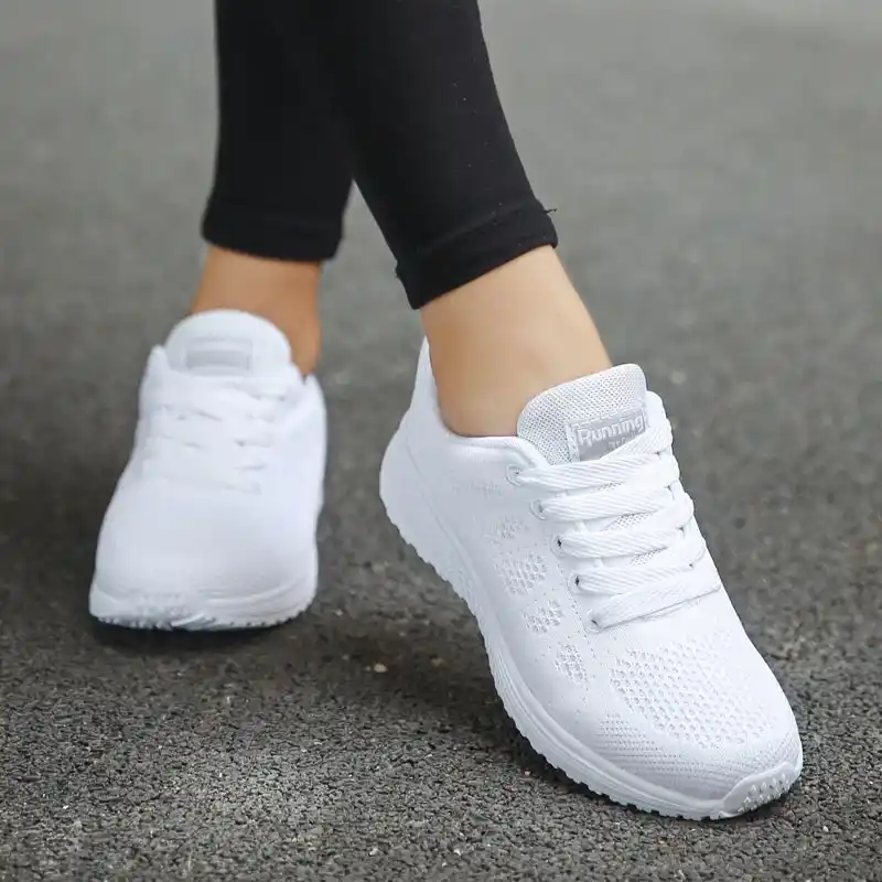 white women's workout shoes