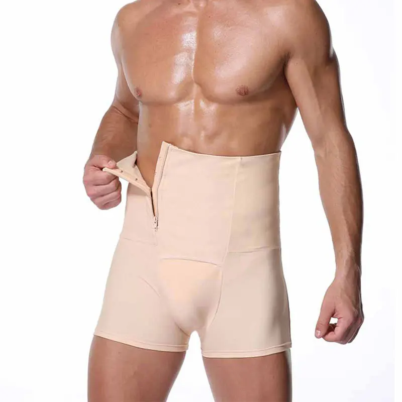 Minifaceminigirl Men Slimming Shorts High Waist Shapewear Underwear Briefs Stretch Tummy Control Ultra Lift Briefs S-6XL