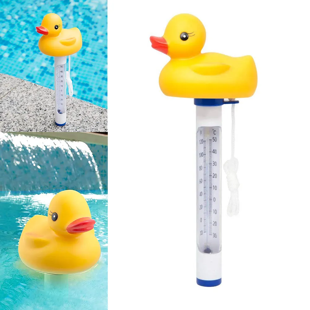 

Pool Spa Jacuzzi Hot Tub Floating Animal Thermometer with F/ C Display for In-ground & Above-ground ZJ55