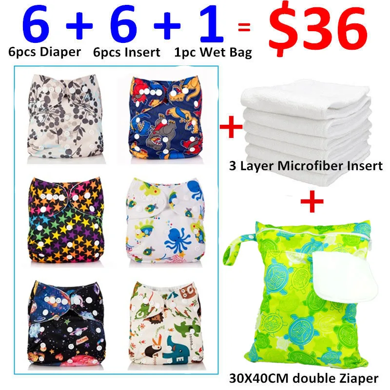 Mumsbest 13pcs Lot 2016 Best Sale Baby Products Washable Pocket Cloth Diaper New Designs Set