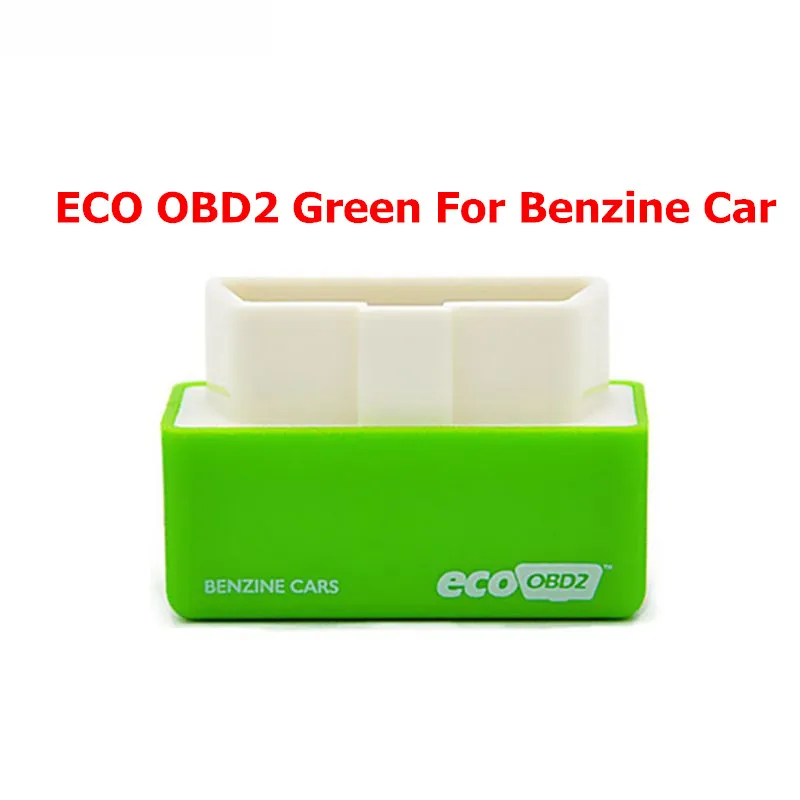 EcoOBD2 для автомобилей Benzine желтый и зеленый Nitro OBD2 для дизельных автомобилей синий и красный ECU чип блок настройки нижнего топлива и низкая эмиссия - Цвет: green