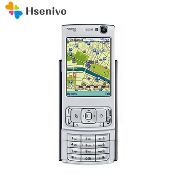 N95 オリジナルノキア N95 wifi gps 5MP 2.6 ''スクリーン wifi 3 グラムロック解除携帯電話 1 年保証送料無料