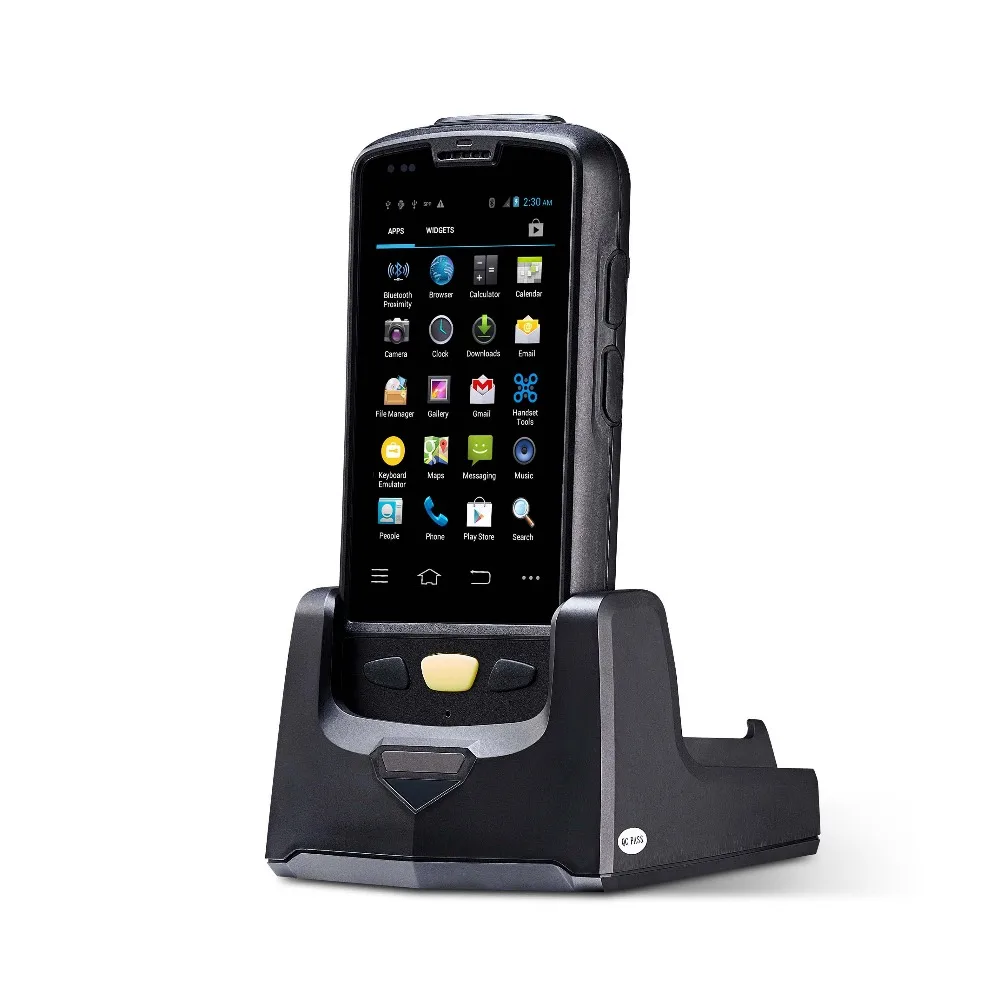  Rugged Waterproof 3G Mobile Computer WIFI Bluetooth GPS Smart Phone Handheld PDA Terminal 1D Laser 