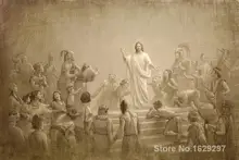 Christ in America Joseph Brickey reproduction art High quality Handpainted