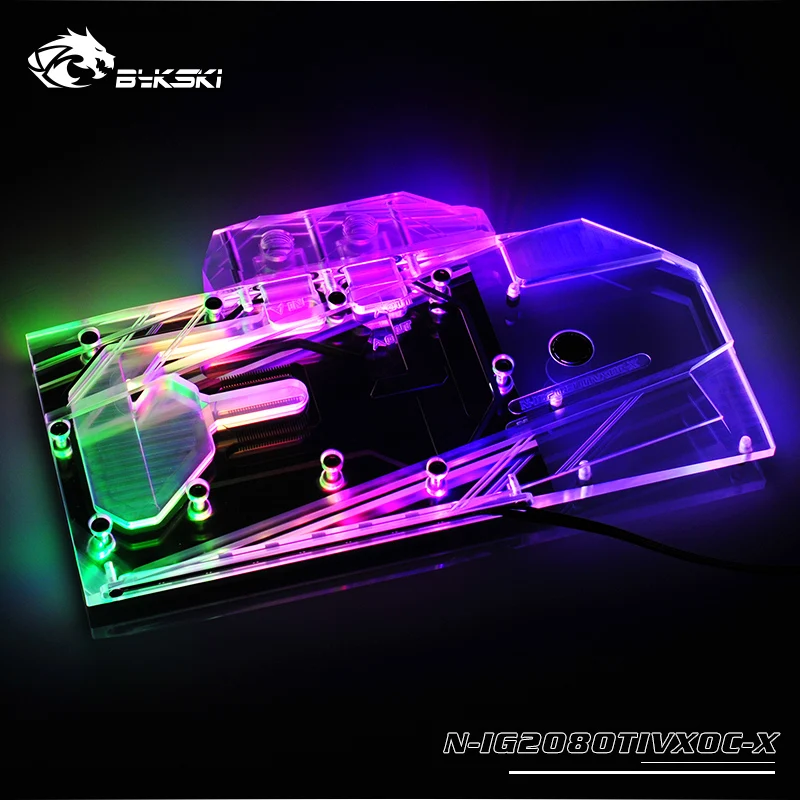 Best Price Bykski N-IG2080TIVXOC-X GPU Block for Colorful RTX2080TI Vulcan X OC 11G