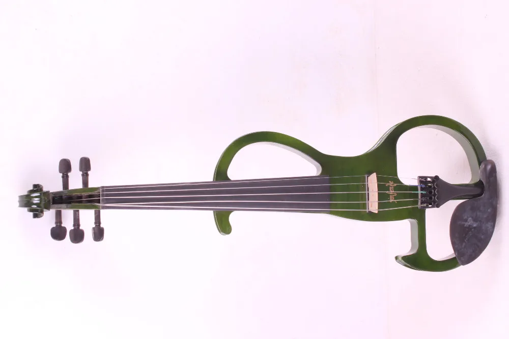 4/4 Electric Violin 5 string green color 2 the item is the color if