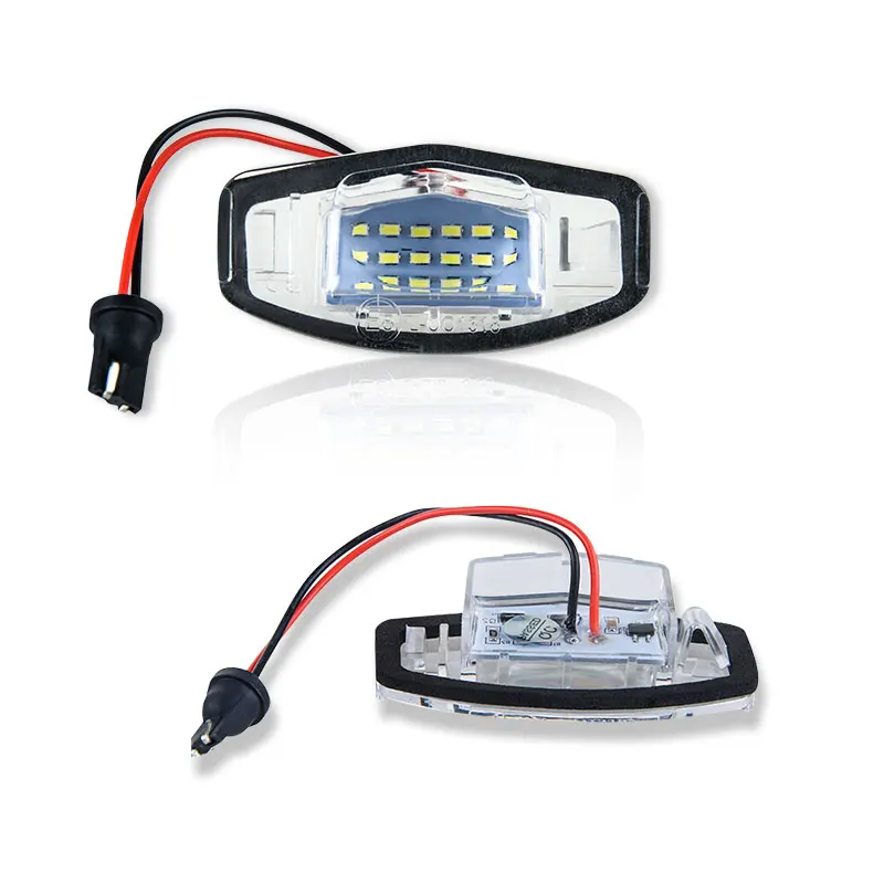 12V автомобильный Стайлинг 18 SMD чипы Светодиодные номерные знаки для Honda Для Civic VII4