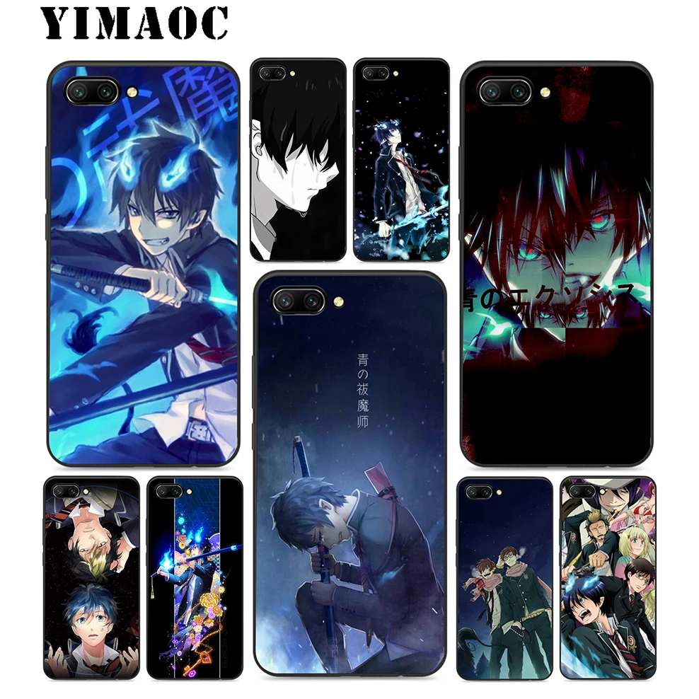Yimaoc аниме &quotсиний экзорцист&quot Мягкий силиконовый чехол для huawei Honor Коврики 10 P20