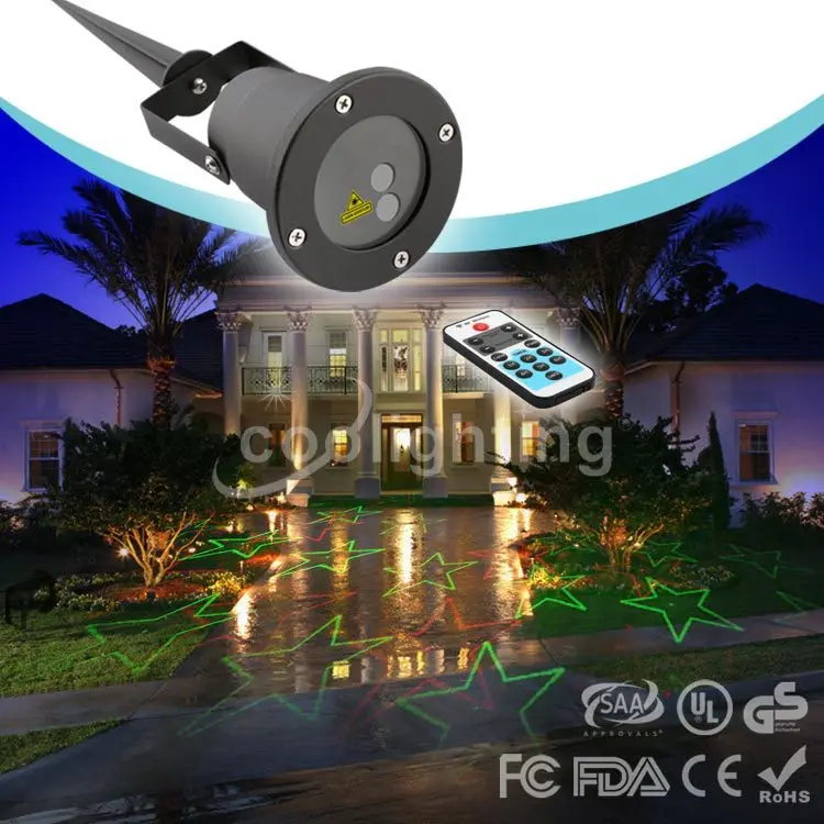 High quality Christmas water proof laser lawn lamp garden lawn lamp lawn lamp