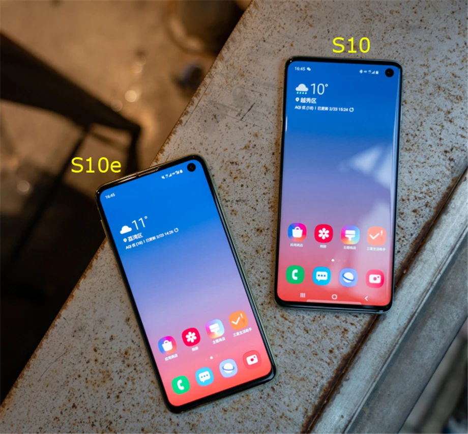 Samsung Galaxy S10 G9730 Dual Sim открыл мобильный телефон Snapdragon 855 Octa Core 6," 16MP и 12MP 8 GB Оперативная память 128 GB Встроенная память NFC