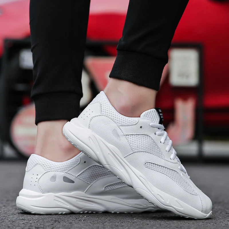 

Tennis Masculino 2019 Summer Men Vulcanized Shoes Breathable Sneakers Air Cushion Damping Casual Shoes Footwears Trendy Sneakers