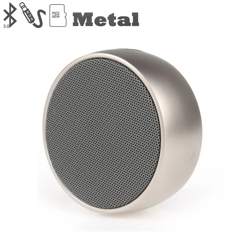 Mini Round Bluetooth Speaker Outdoor Sport Bass Music Box MP3 Player