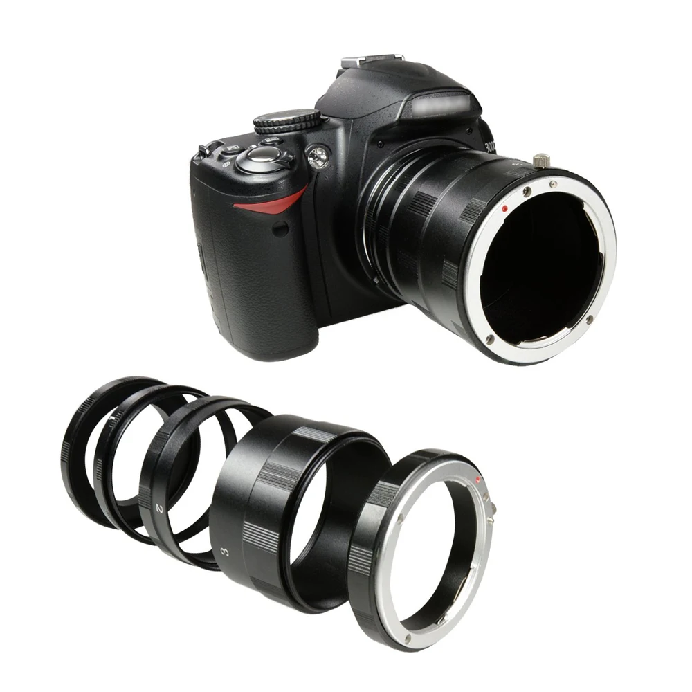 Обратное промежуточное кольцо для макросъемки адаптер кольцо для объектива Nikon F крепление D3200 D3300 D3400 D5200 D5300 D7500 D5500 D90 D200 D300 D600