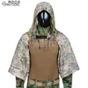 ROCOTACTICAL Military Sniper Ghillie Viper Hood Combat Ghillie Suit Foundation Custom Ghillie Hood Jacket Camouflage Woodland ► Photo 2/6