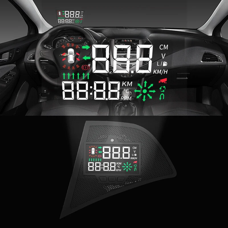

Kust Hot Sale New Car HUD Head Up Display for Chevrolet For Cruze 2017 2018 OBD2 Hud Head-up Display with High Quality