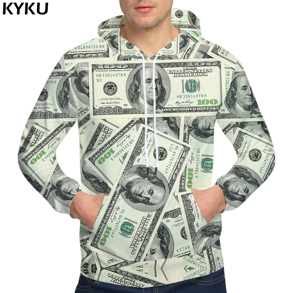 Мужская толстовка KYKU черная с капюшоном в стиле хип хоп 2018|hoodies men cool|hip hop hoodies menbrand