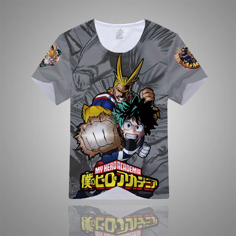 Cosroad Boku No My Hero Academia Cosplay T Shirt Costumes Men and Women Summer T-shirts Midoriya Izuku Tops1 (13)