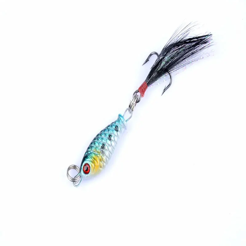 

4 Color Small Lead Fish Lure 6g / 3.2cmMetal Lure Bait Boutique Fishing Gear Bionic Fishing Bait Fishing Lure Hot