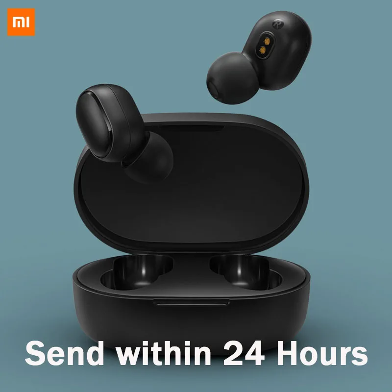 Xiaomi rojo mi Airdots TWS auricular Bluetooth juventud versión estéreo mi ni inalámbrico Bluetooth 5,0 auriculares con mi c auriculares