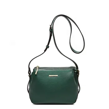 

2019 Elegant Top Grain Cowhide Crossbody Bag For Women European And American Style Genuine Leather Ladies Shoulder Bags