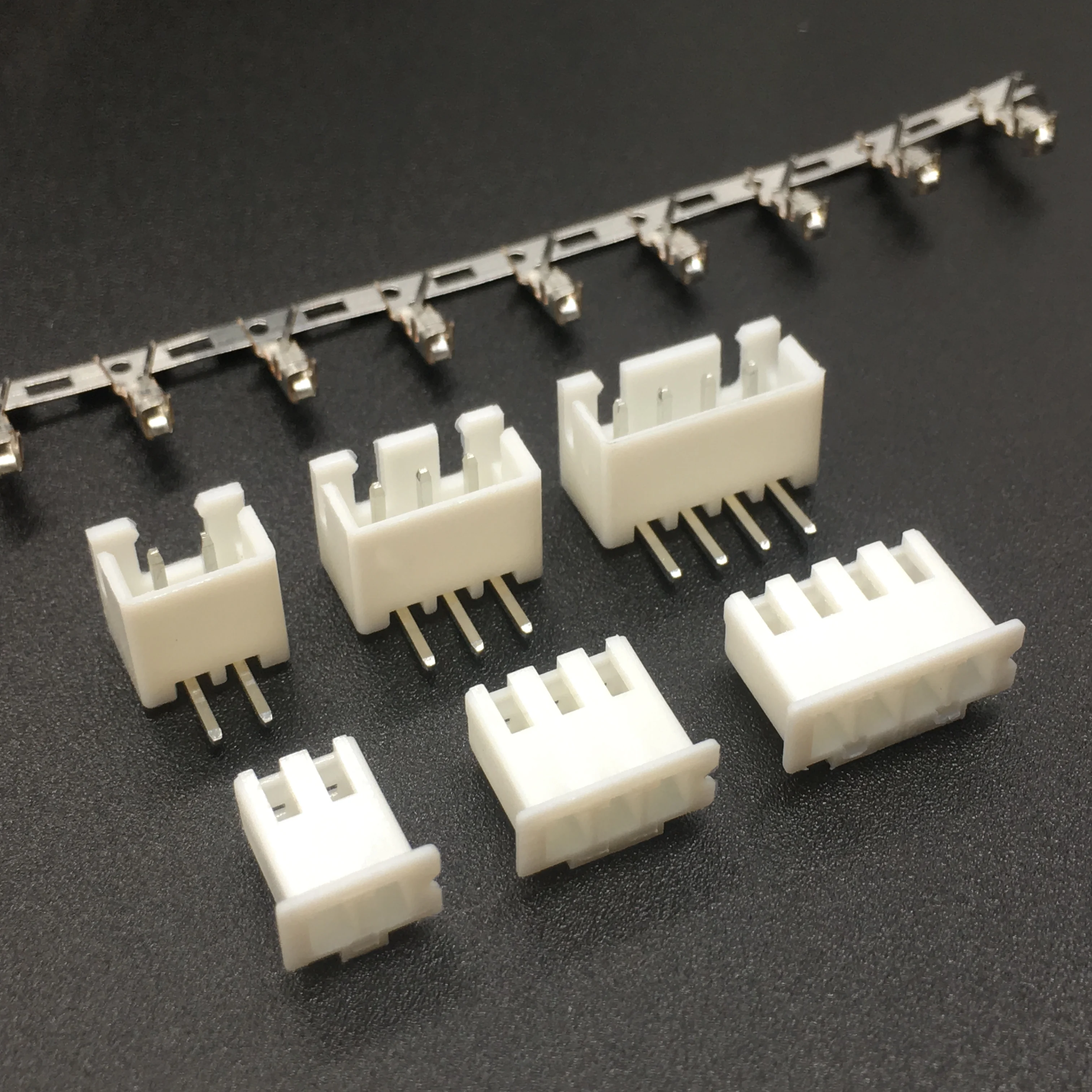 

10 set XH2.54 2p 3p 4p 5p 6-12 pin 2.54mm Pitch Terminal Kit / Housing / Pin Header JST Connector Wire Connectors Adaptor