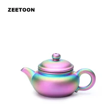 Мини Исин Чай горшок пальца fanggu горшок красочные золото Чай Pet Чай комплект Интимные аксессуары яйцо дракона горшок античный горшок Творческий дом декор