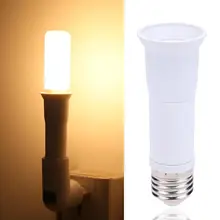 2 шт. E27 для E27 гибкий удлинитель адаптер Цоколи светодиодной лампы лампа держатель светильник в розетку конвертер стенд разветвитель 60 Вт светодиодные лампы