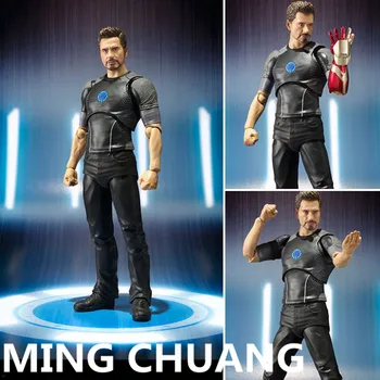 

Avengers Infinity War SHF Superhero Iron ManTony Stark PVC 15CM Action Figure Collectible Model Toy BOX J194