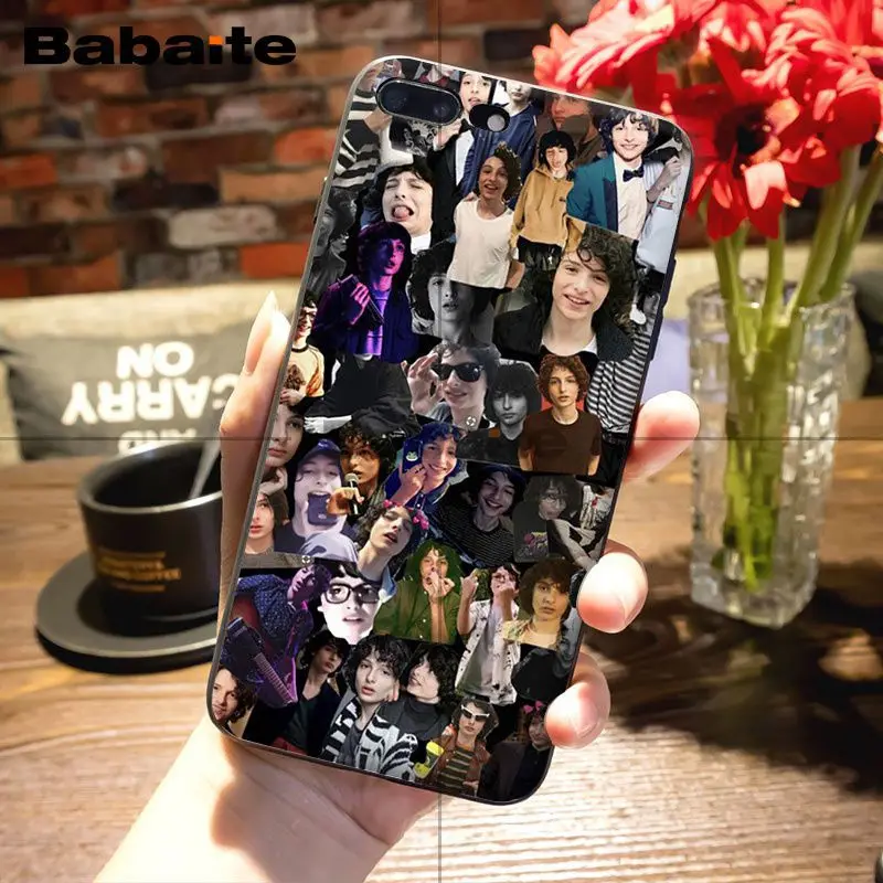 Babaite Finn Wolfhard Stranger Things TPU черный чехол для телефона для Apple iPhone 8 7 6 6S Plus X XS MAX 5 5S SE XR 11 11pro 11promax